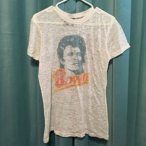 David Bowie space man tee.